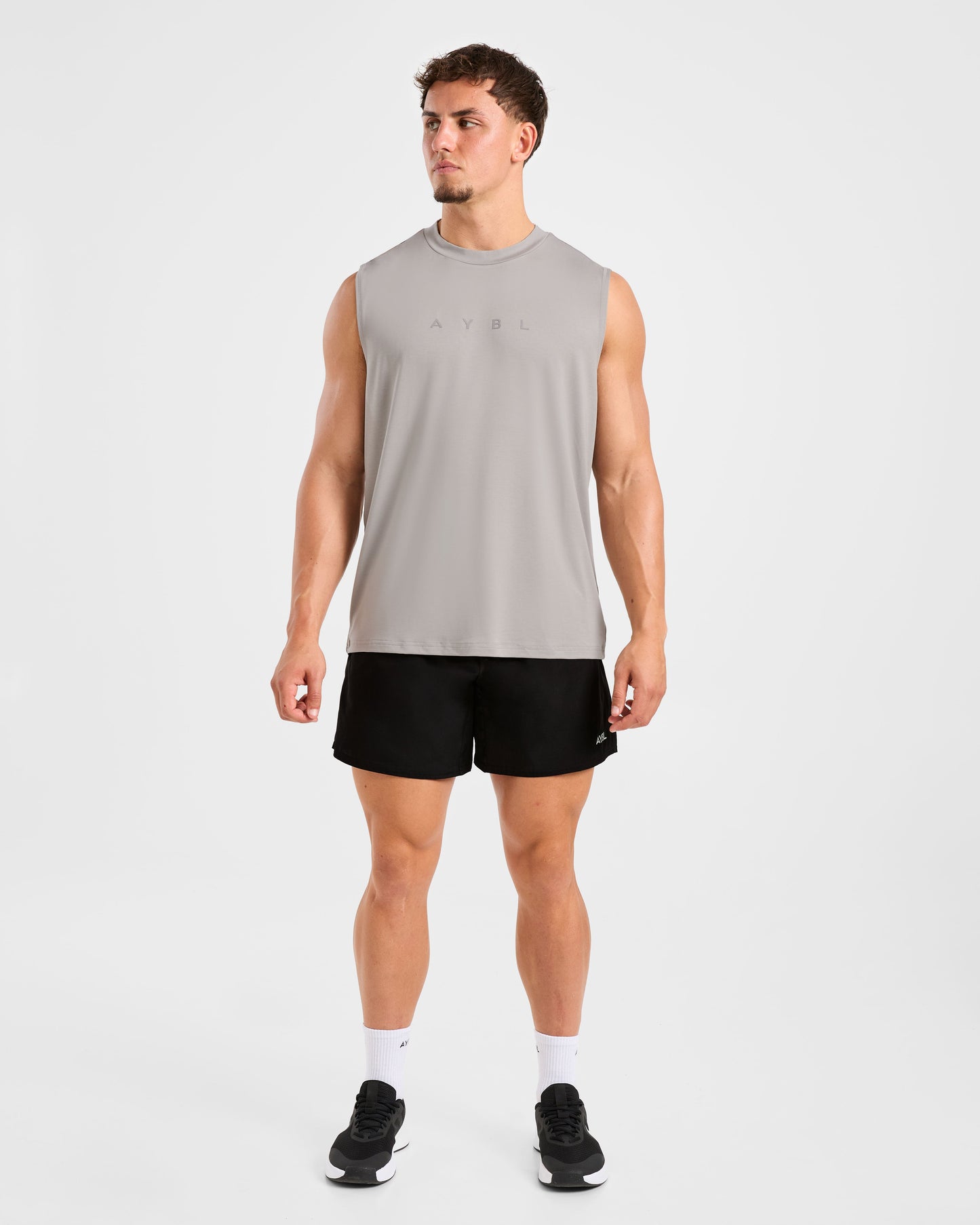 Reinforce Training Tank - Clay Grey