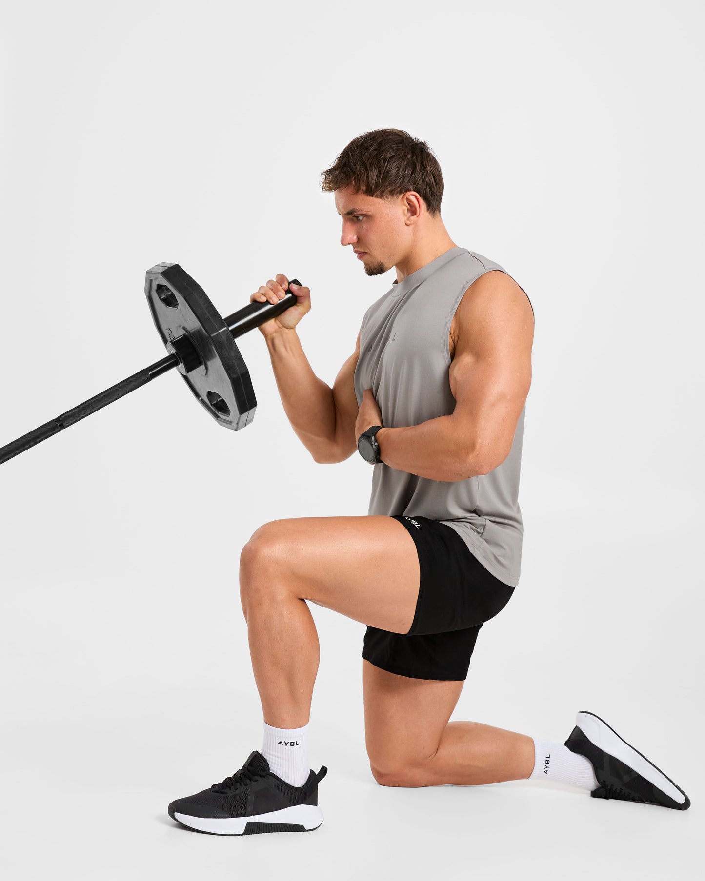 Reinforce Training Tank - Clay Grey